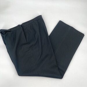 3/$15 EVAN PICONE Dress Pants Womens 16 Black Suit Lined Texture FLAWS